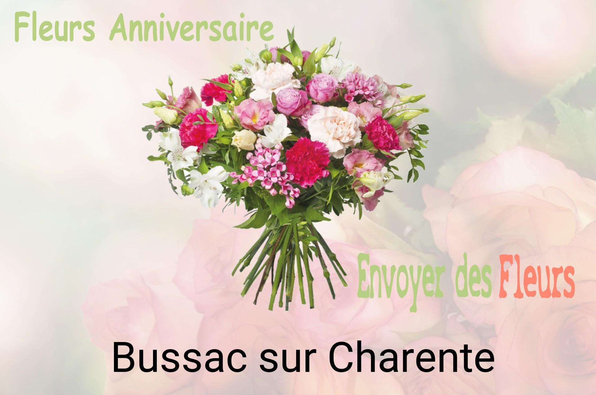 Bouquet de fleurs d’anniversaire livré à Bussac-sur-Charente