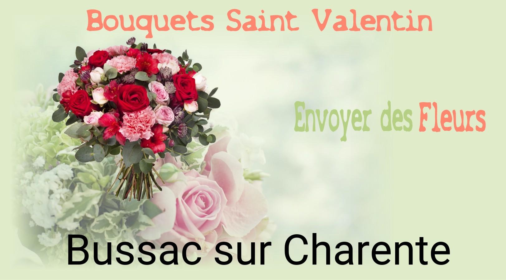 Roses de Saint-Valentin livrées à Bussac-sur-Charente