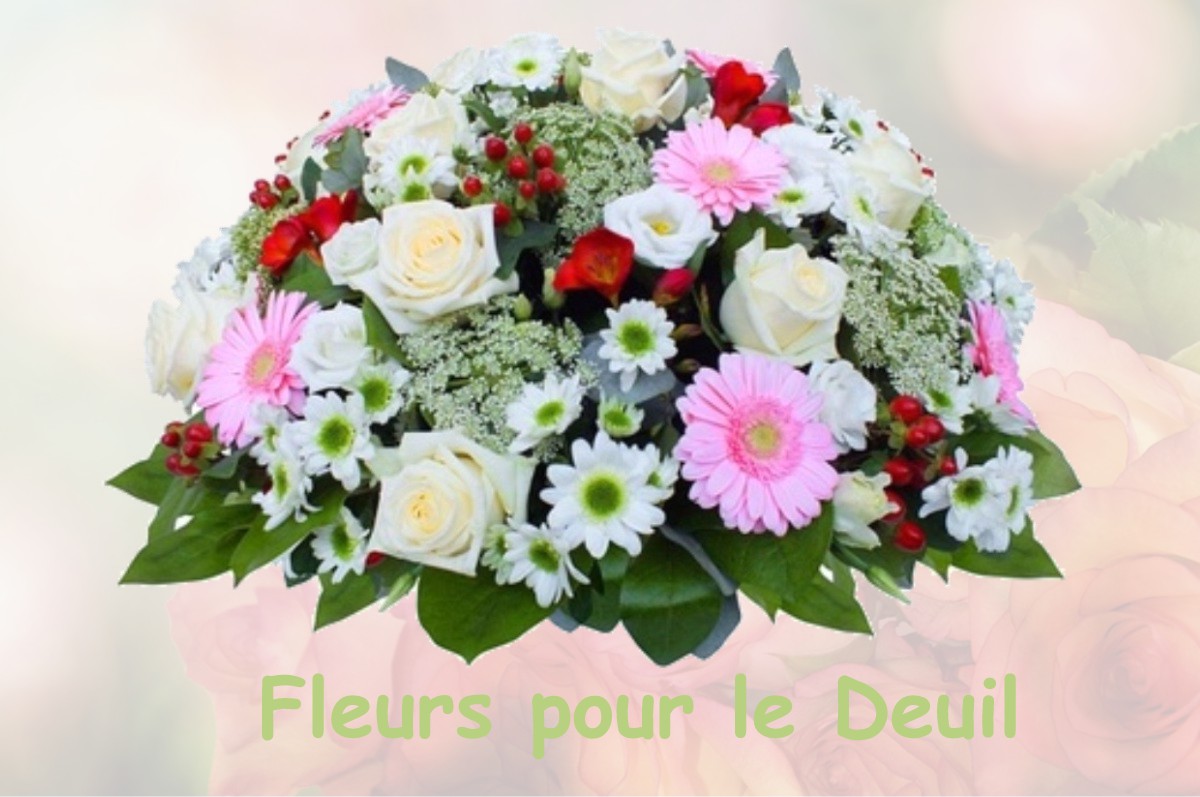 fleurs deuil BUSSAC-SUR-CHARENTE